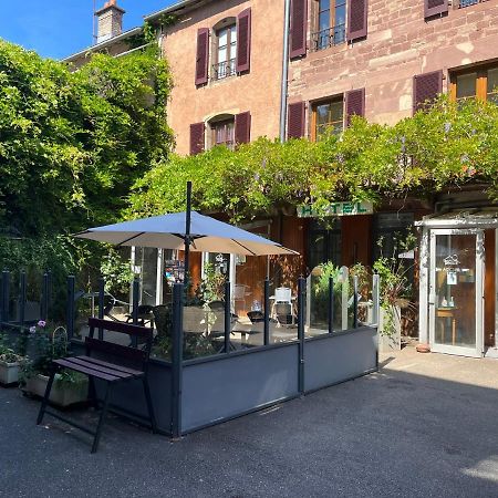 Hotel Du Lion Vert Luxeuil-les-Bains Exterior photo